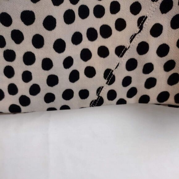 BCBG Generation Polkadot Patchwork A-Line Skirt Size 12 - Picture 4 of 15